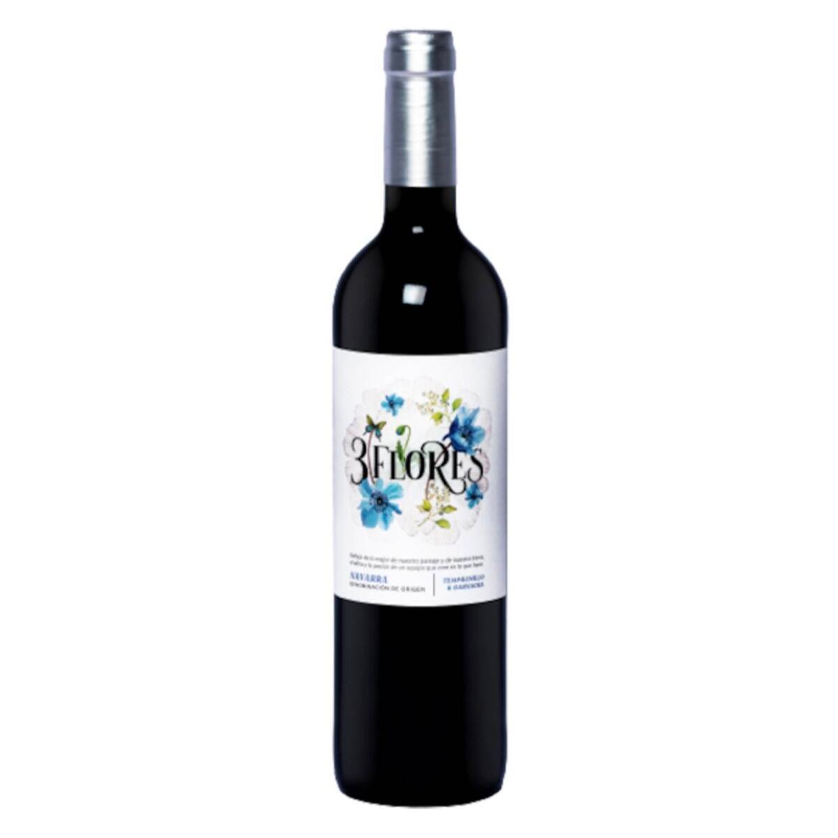 3 Flores Tinto - 0,75 Ltr.