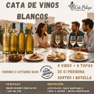 Cata de Vinos Blancos - 2 de octubre